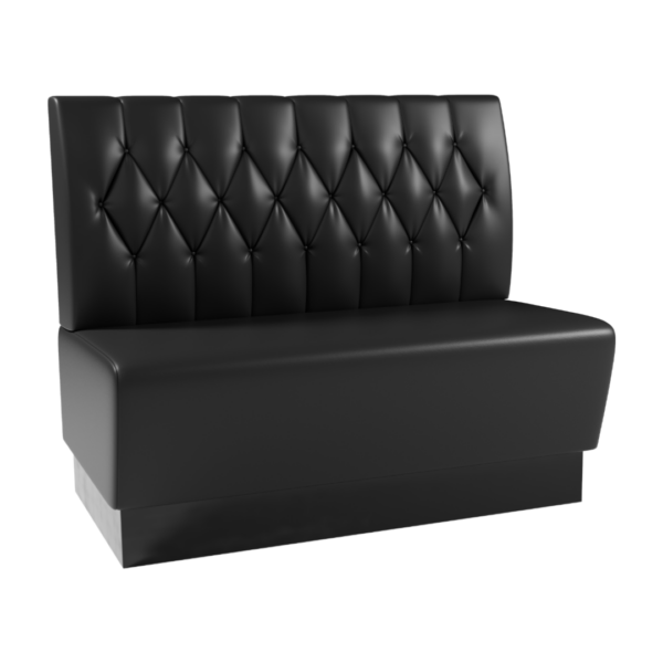 Gastro Sitzbank Amsterdam Diamond Schwarz.png